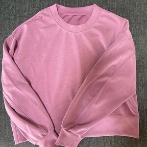 Lululemon Sofstreme Oversized Cropped Crew